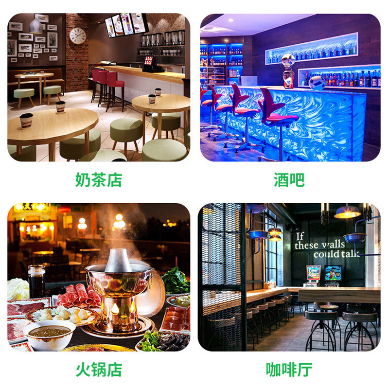 友田YOUTIAN制冰机大产量商用奶茶店小型酒吧KTV全自动方型冰块制造机BY-70PF35(台式)