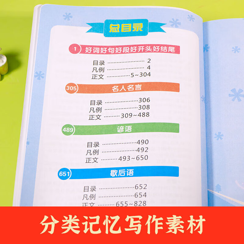 [彩图加厚]多功能英语词典 小学通用 [正版]小学生多功能大语文素材词典彩图大字版好词好句好段开头结尾名人名言谚语歇后语高清大图