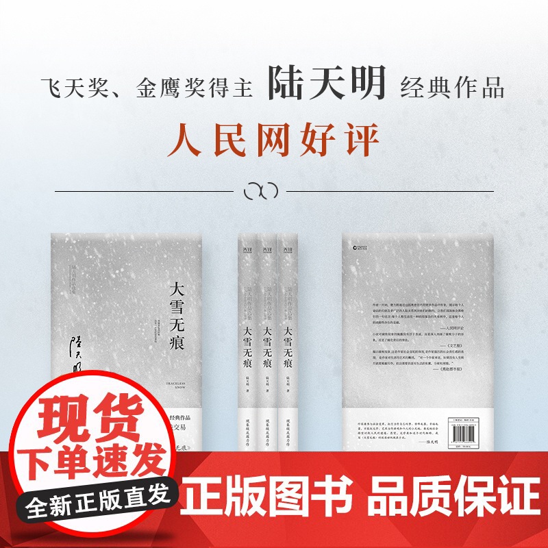 大雪无痕(飞天奖、金鹰奖得主陆天明经典作品,现象级电视剧《大雪无痕》原著小说)高级干部反腐题材小说高清大图