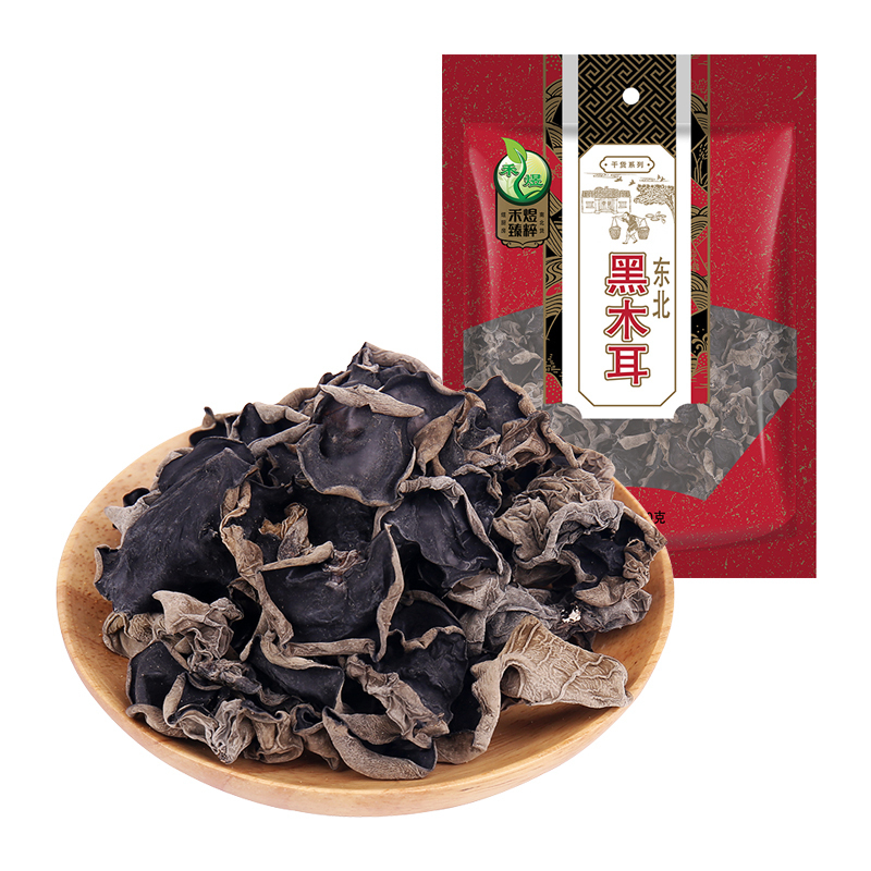禾煜东北黑木耳200g 东北木耳 南北干货 禾煜出品