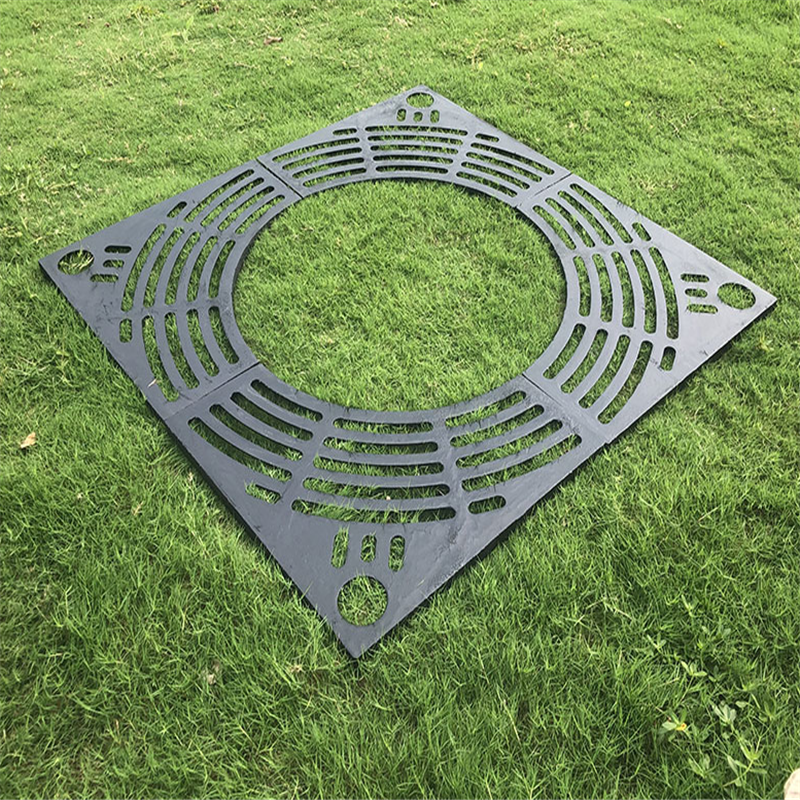 林剑翔 球墨铸铁树池篦子树穴盖板圆形护树板ljx-a531树坑树围子800*