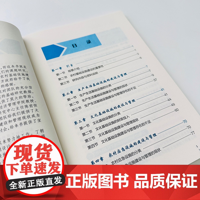 [助力乡村振兴出版计划·现代乡村社会治理系列]乡村基础设施建设与管理实务高清大图