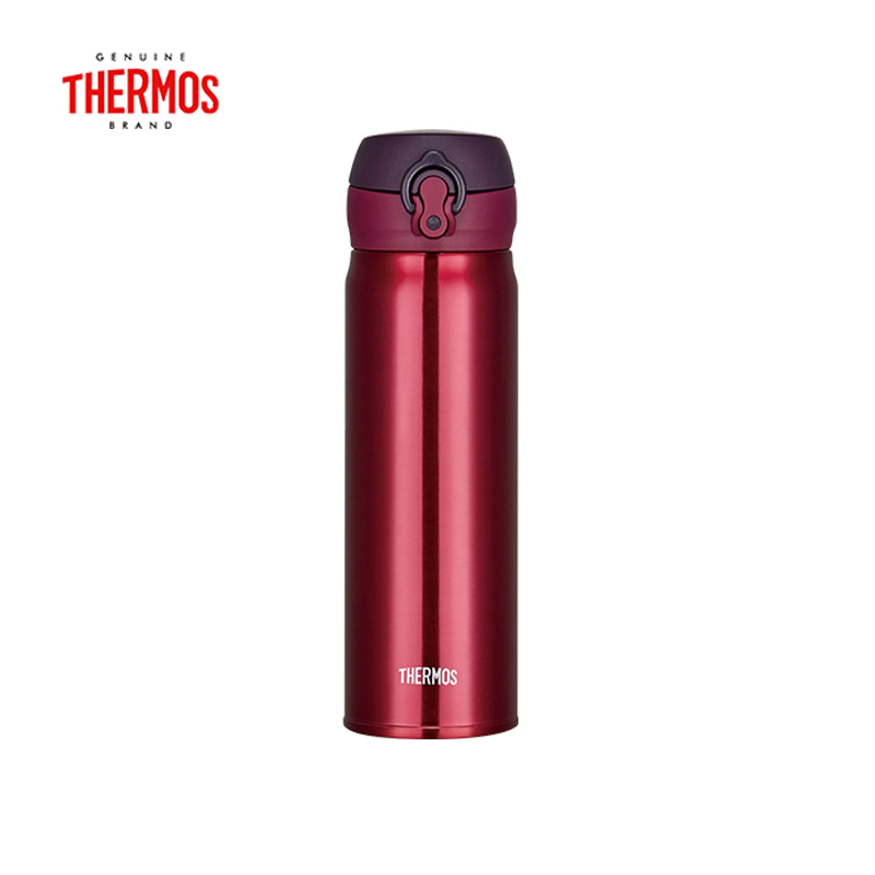 [品牌直采]THERMOS膳魔師 真空304不锈钢保温杯 JNL-500-BGD 红色 500ML 男女通用