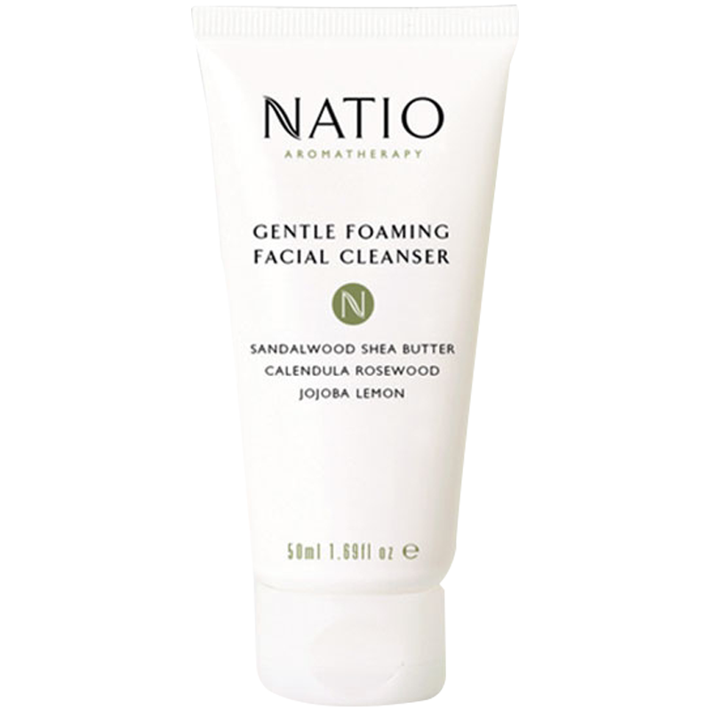 NATIO洗面奶洁面乳50ml/瓶 补水保湿温和清洁控油无泡不紧绷 干湿两用 各种肌适用