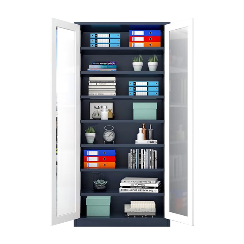 合祥源 通玻七层凭证柜 厚度0.6 900*400*1850mm QX-WJG115 组高清大图