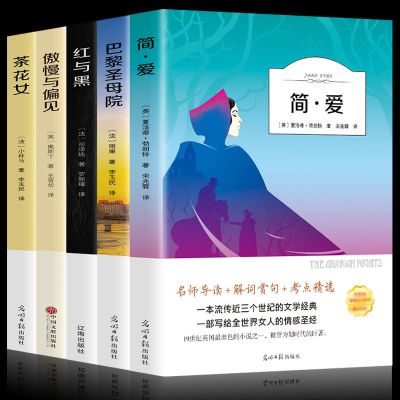 五大名著(5册) 全20册世界二十大名著巴黎圣母院简爱海底两万里汤姆索亚历险记老