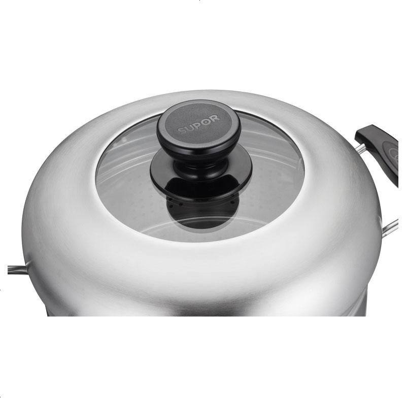 苏泊尔(SUPOR)SZ24S1蒸锅 304不锈钢蒸滋味蒸煮多用锅蒸笼 燃气灶电磁炉通用锅具 24CM高清大图