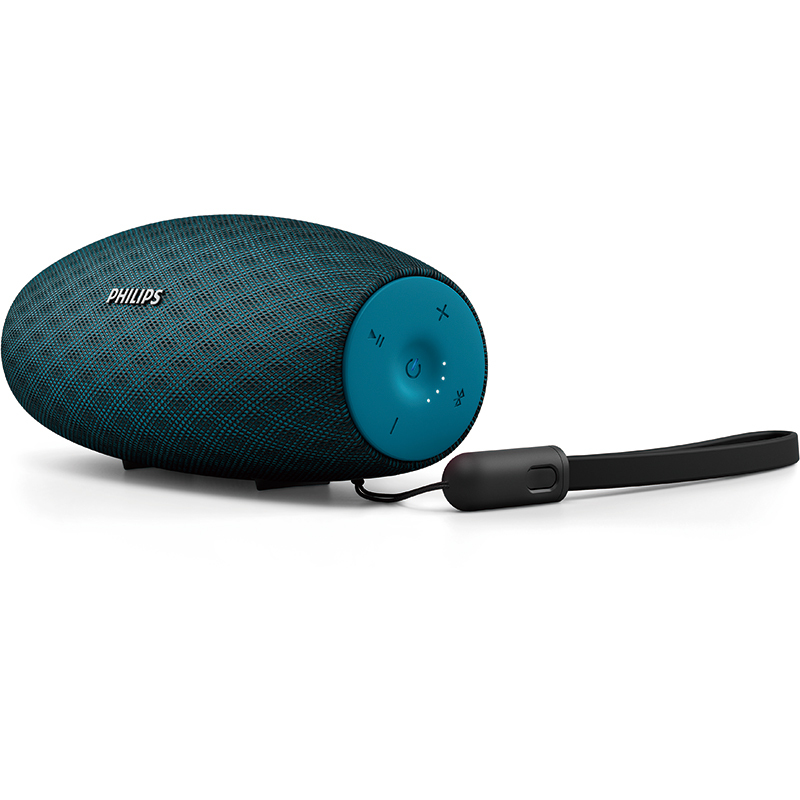 PHILIPS/飞利浦BT6900无线蓝牙音响 便携式防水防尘户外音响低音炮便携式蓝牙音响 蓝色