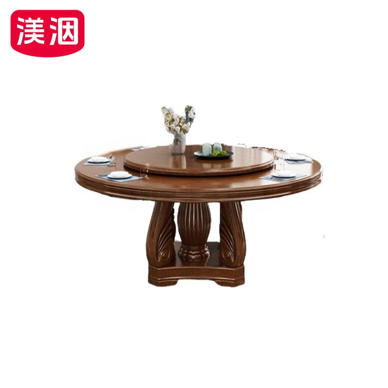 渼洇 饭桌 150*150*73cm 组高清大图