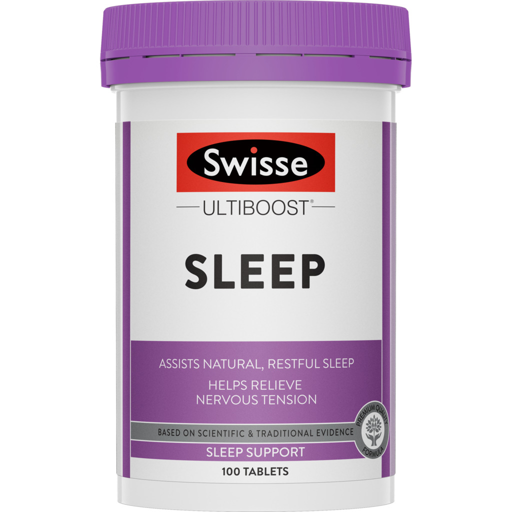 Swisse 睡眠片(缬草片) 100片/瓶 澳洲进口 膳食营养补充剂[新老包装随机发]