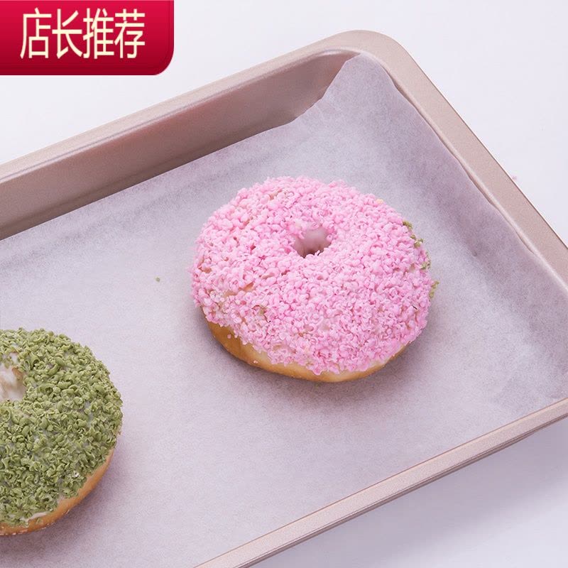 锡纸 烧烤烤肉加厚锡箔纸烤箱铝箔纸烧烤烤盘吸油纸烘焙纸JING PING 双面硅油纸*4图片