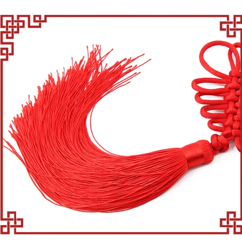 锦瑞星 中国结挂件 金福14盘/个高清大图