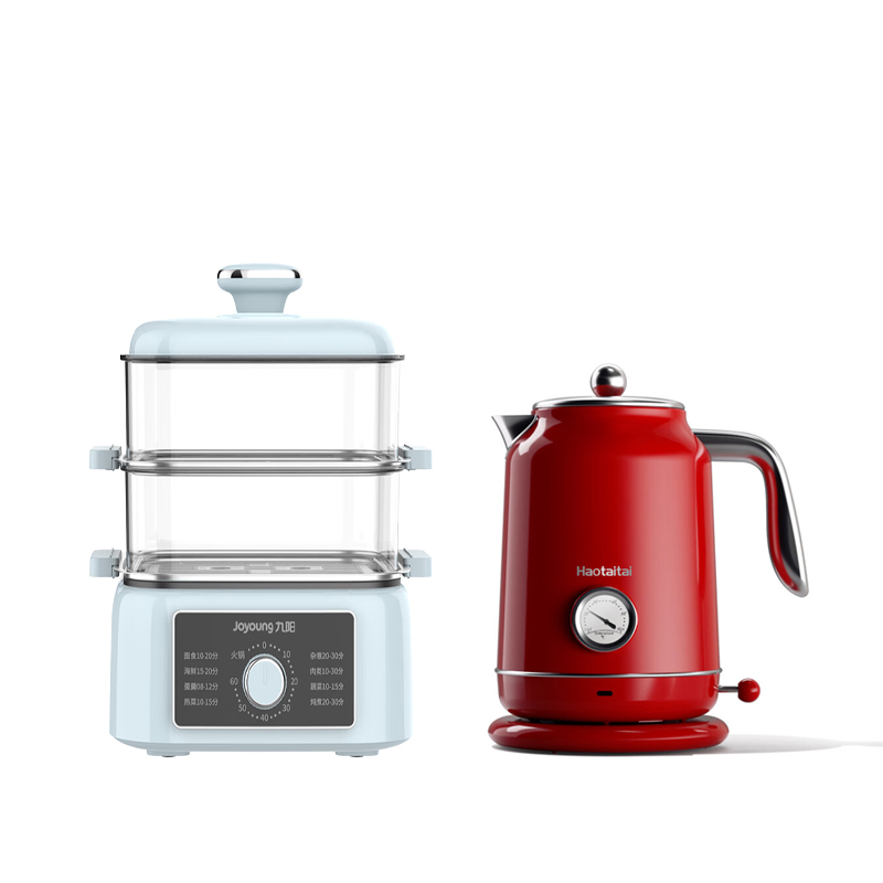 九阳电蒸锅+好太太热水壶套餐