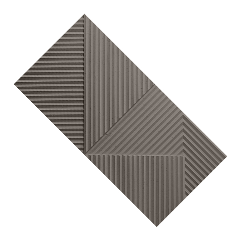 先围 墙面砖装饰板 600*1200*20mm矿岩灰 片高清大图