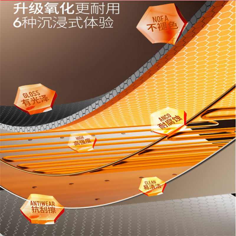 卡贝（cobbe）毛巾架浴巾置物架免打孔浴室枪灰架子洗手间卫生间壁挂架厕所 A8-双折叠5件套GL03005-GJ灰（新高清大图