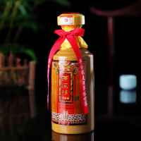 【茅风味50年窖藏】53度 酱香型白酒贵州名谷酒业纯粮食原浆酒国产白酒 单支礼品袋装 酒舍会