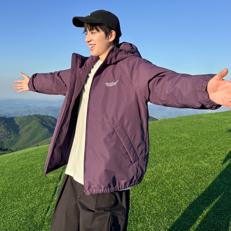 [2.5折价372元]唐狮冬季新款男羽绒服连帽加厚夹克防风保暖冲锋少短款外套