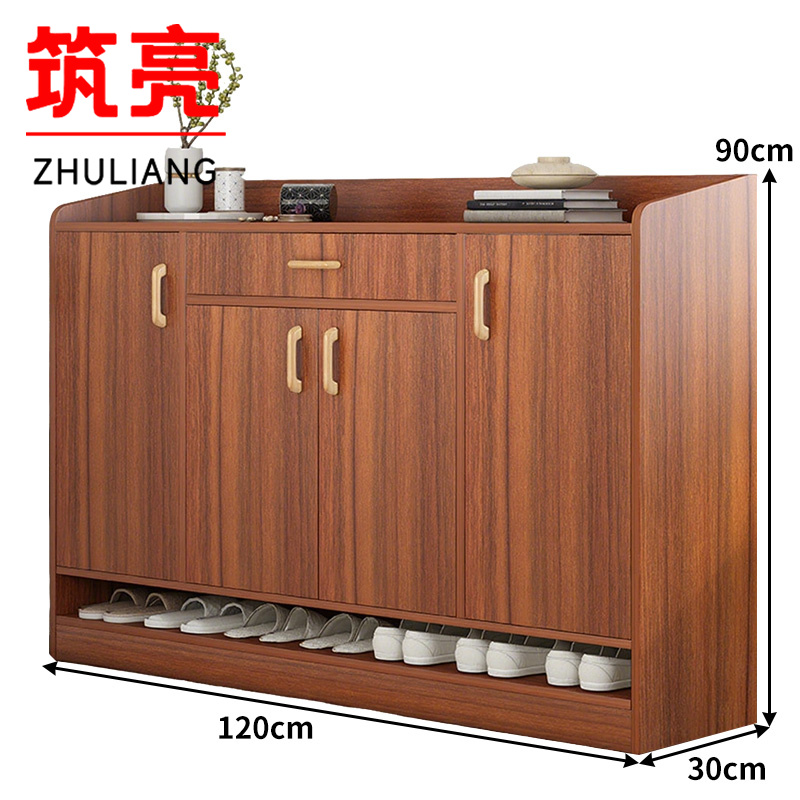 筑亮 木质鞋柜 M120 个高清大图