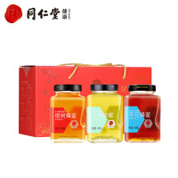 北京同仁堂蜂蜜礼盒(禧)椴树蜂蜜洋槐蜂蜜枣花蜂蜜800g瓶装无添加