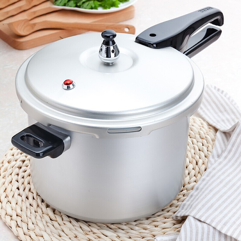 苏泊尔(supor)铝合金大容量6l压力锅高压锅节能省时安全阀燃气磁炉