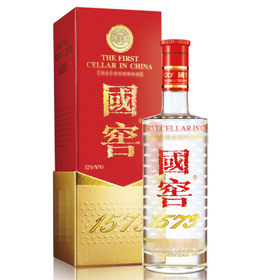 泸州老窖股份 泸州老窖 国窖1573 52度白酒 500ML 单瓶装