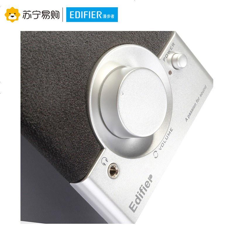 Edifier/漫步者 R18T 台式音箱笔记本2.0声道迷你小音响 黑色高清大图