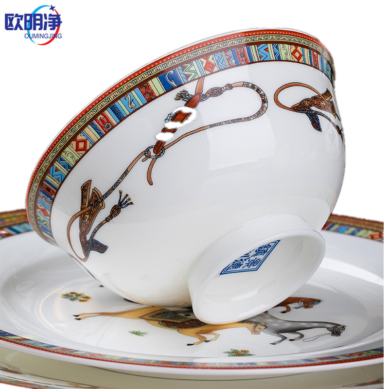 骨瓷餐具套装 38件套 套高清大图