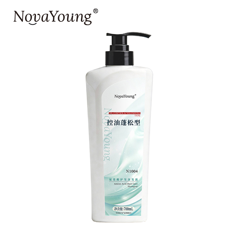 novayoung N1004控油蓬松赋活氨基酸洗发露700ml 洗发露(计价单位:瓶)蓝白色