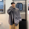 BaLuoShang秋冬衬衫男长袖韩版潮流港风日系衬衣宽松百搭寸衫休闲外套痞帅气衬衫