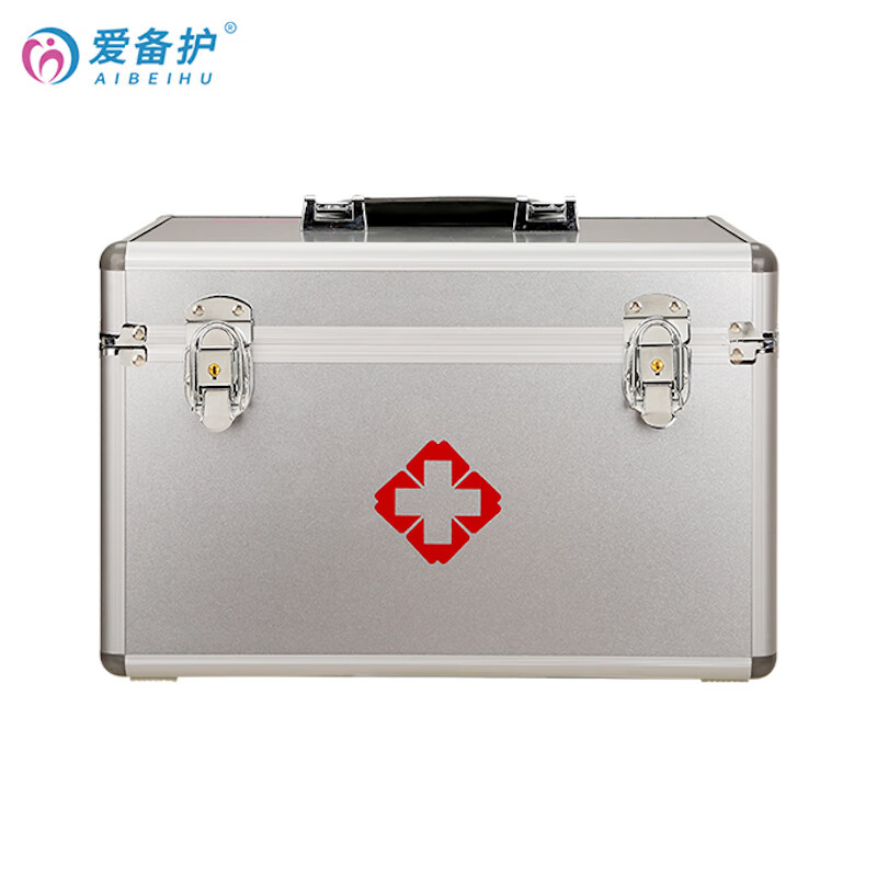 爱备护 16寸铝合金急救箱 ABH-S003(空箱)高清大图