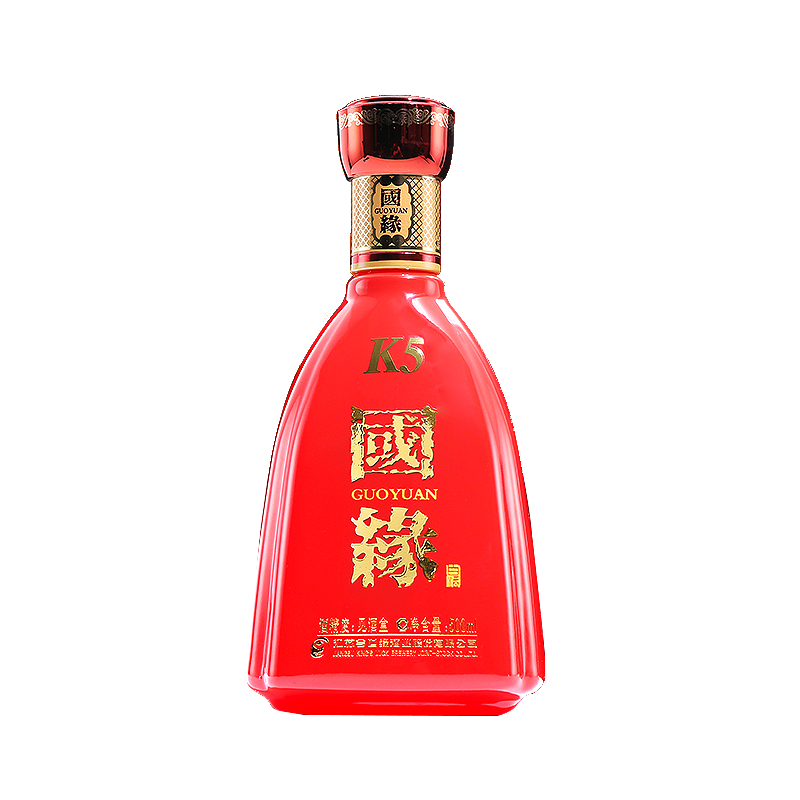 今世缘 国缘K5 42度幽雅醇厚型 白酒500ml*4整箱