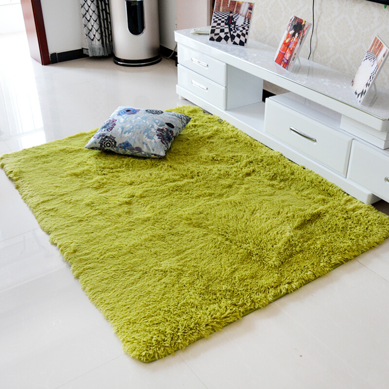简约现代可机洗毛地毯客厅茶几飘窗卧室床边毯榻榻米地垫满铺定制长毛
