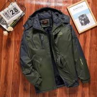 [直营]木林森(MULINSEN)冬季加绒加厚男保暖棉服户外防风防泼水外套抓绒登山服风衣外套