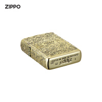 [苏宁自营]Zippo官方正品之宝唐草之Zippo在我心古铜色打火机礼物送男友