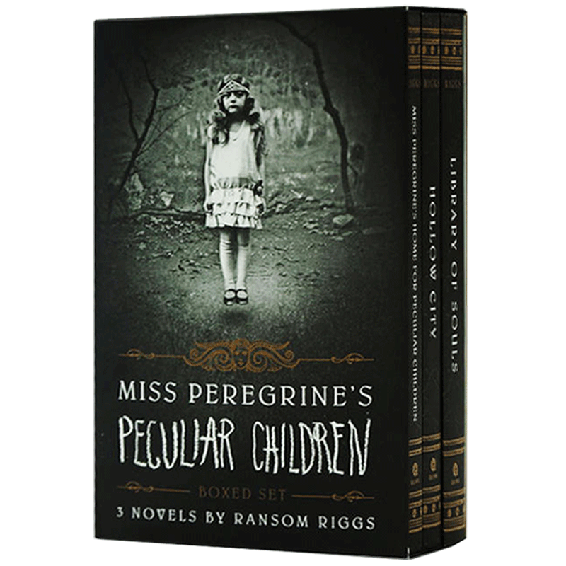 怪屋女孩三部曲 [正版]怪屋女孩三部曲英文原版小说 Miss Peregrine’s Peculiar Children高清大图