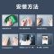 消毒筷子筒消毒机家用小型壁挂式智能充电款免打孔防尘置物筷子笼 深空黑 壁挂式筷子筒[无功能]