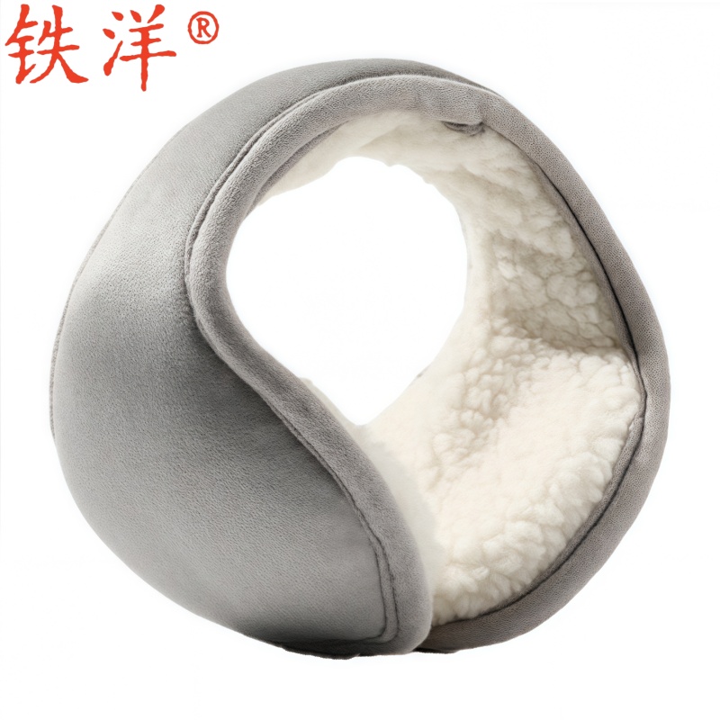 铁洋 保暖耳套 耳罩 耳暖 多色可折叠麂皮绒 副高清大图