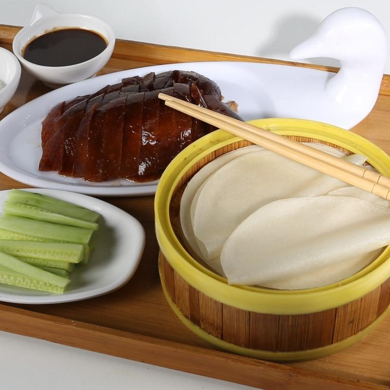 北京烤鸭饼皮薄饼面皮春饼京酱肉丝饼2060100张筋饼皮家庭特惠薄饼20