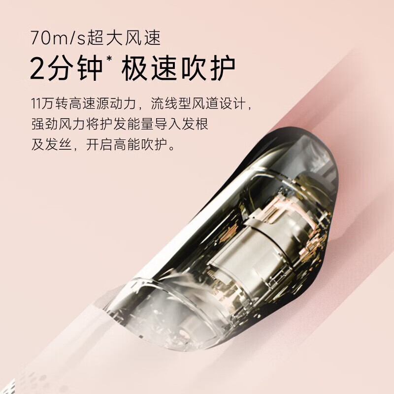 追觅(dreame) 韶光G20pro高速吹风机 冰川银 AHD7-SL高清大图
