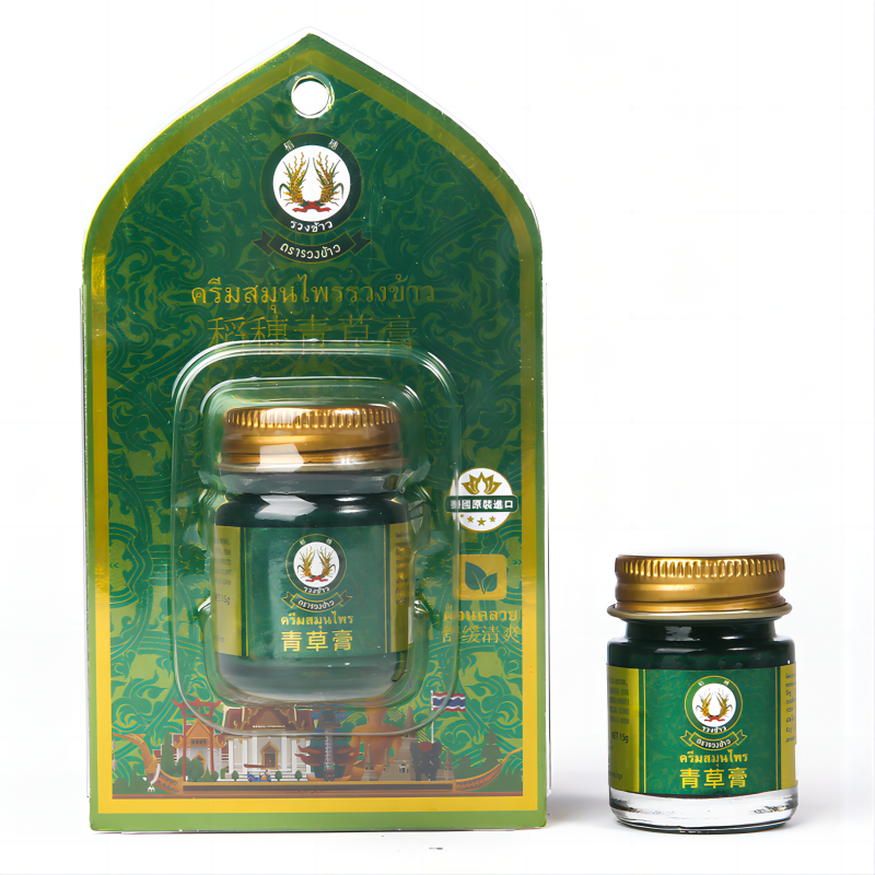 稻穗 青草膏15g*3瓶高清大图