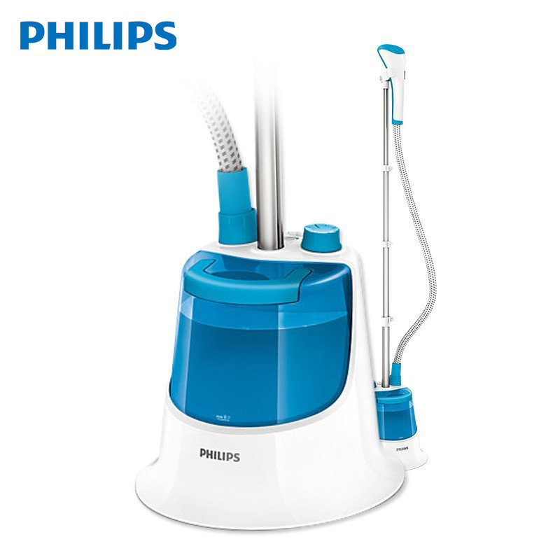 飞利浦（Philips）蒸汽立式挂烫机 GC501单杆1500W熨衣 家用手持/挂式3挡蒸汽调节1.2L离式水箱