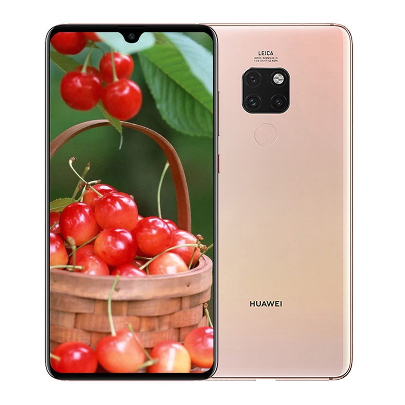 华为huawei华为mate20移动版6gb128gb樱粉金移动联通电信4g手机麒麟