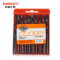 科信（kexin）高速钢直柄麻花钻头 电钻钻头 1.5mm KX587 10支