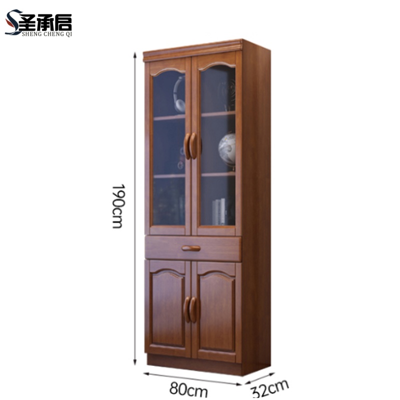 圣承启 落地书柜 二门台高清大图