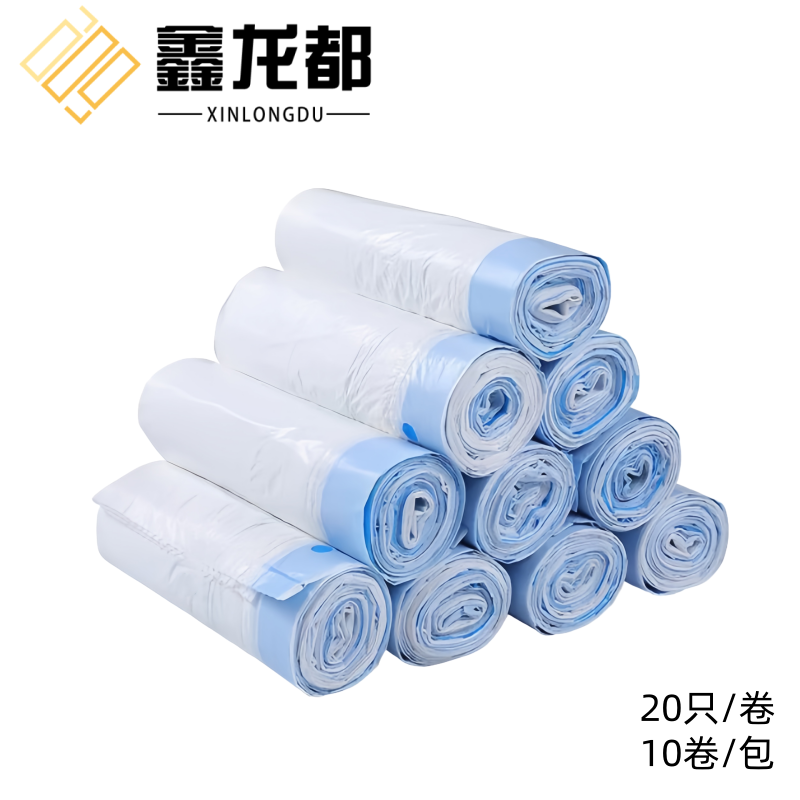 鑫龙都手提垃圾袋40*50cm/包高清大图