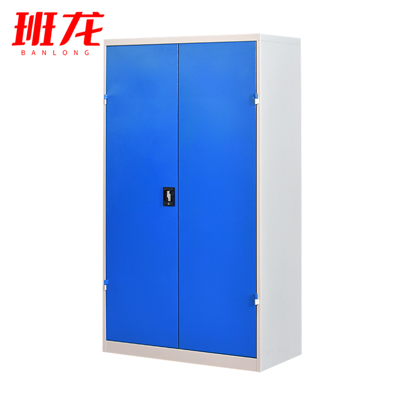 班龙工具柜内二抽+挂板灰蓝套色台高清大图