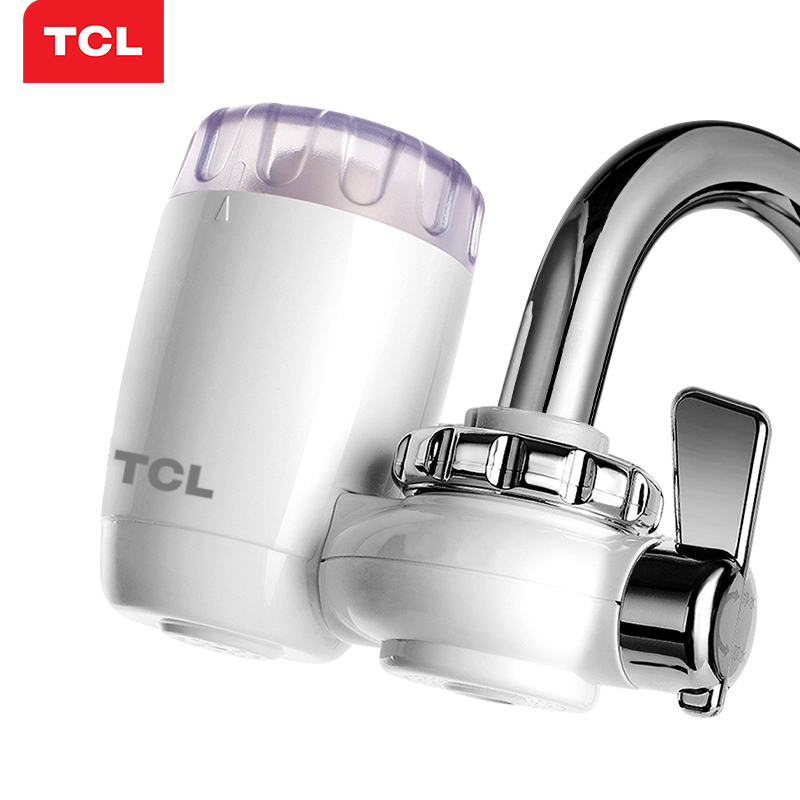 TCL净水器家用水龙头过滤器厨房自来水净化直饮滤水器前置净水机一机一芯