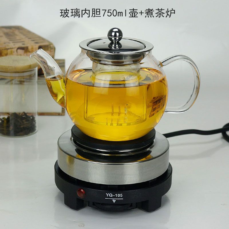 单壶电热炉煮茶壶套装耐高温泡茶具普洱过滤壶家用烧水壶加>800_800