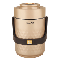 德鲁曼(DELUMEN) DT-20 贝亲保温提锅 304不锈钢3层大容量保温桶饭盒