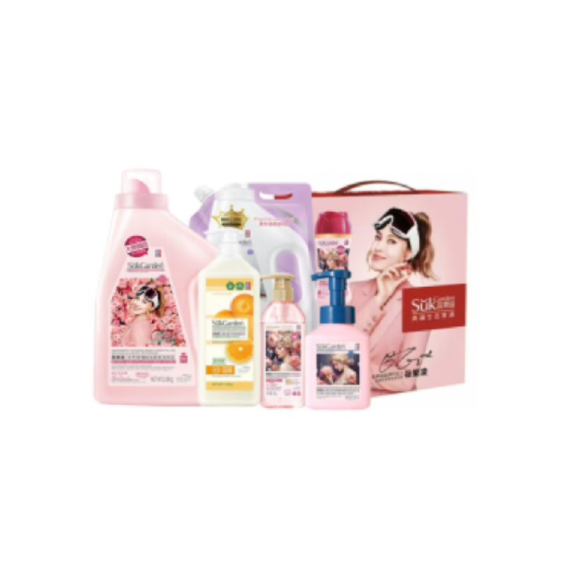 蔬果园家庭清洁礼包 5088g+500ml 彩盒 (款式随机)